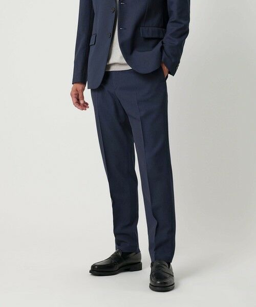 BEAUTY & YOUTH UNITED ARROWS/ビューティー&ユース ユナイテッドアローズ ピンヘッド ポリエステル ノープリーツ スリムパンツ セットアップ対応可能 ROYAL L BEAUTY & YOUTH UNITED ARROWS/ビューティー&ユース ユナイテッドアローズ ピンヘッド ポリエステル ノープリーツ スリムパンツ セットアップ対応可能 ROYAL L