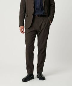 BEAUTY&YOUTH UNITED ARROWS / ビューティー&ユース ユナイテッドアローズ その他パンツ | リサイクル ポリエステル 1プリーツ テーパード パンツ NO.3 セットアップ対応 ウォッシャブル