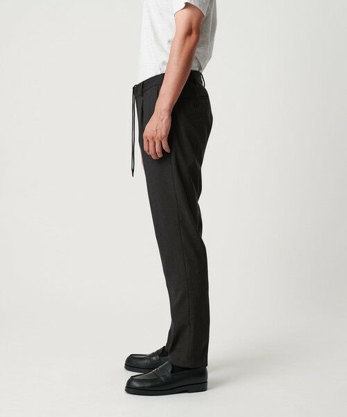 BEAUTY&YOUTH UNITED ARROWS / ビューティー&ユース ユナイテッドアローズ その他パンツ | リサイクル ポリエステル 1プリーツ テーパード パンツ NO.3 セットアップ対応 ウォッシャブル | 詳細4