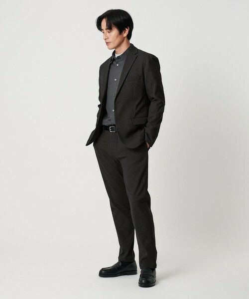 BEAUTY&YOUTH UNITED ARROWS / ビューティー&ユース ユナイテッドアローズ その他パンツ | リサイクル ポリエステル 1プリーツ テーパード パンツ NO.3 セットアップ対応 ウォッシャブル | 詳細2