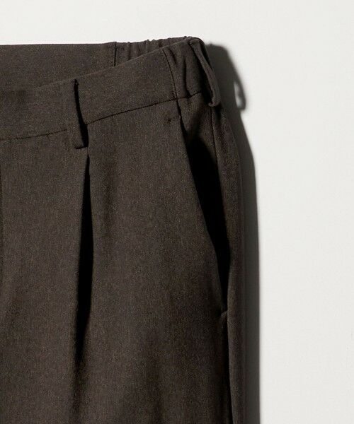 BEAUTY&YOUTH UNITED ARROWS / ビューティー&ユース ユナイテッドアローズ その他パンツ | リサイクル ポリエステル 1プリーツ テーパード パンツ NO.3 セットアップ対応 ウォッシャブル | 詳細11