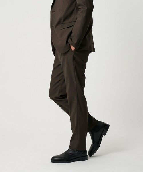 BEAUTY&YOUTH UNITED ARROWS / ビューティー&ユース ユナイテッドアローズ その他パンツ | リサイクル ポリエステル 1プリーツ テーパード パンツ NO.3 セットアップ対応 ウォッシャブル | 詳細6