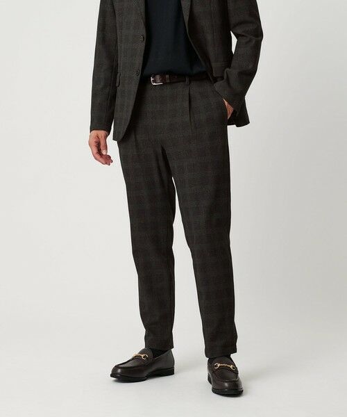 BEAUTY&YOUTH UNITED ARROWS / ビューティー&ユース ユナイテッドアローズ その他パンツ | リサイクル ポリエステル 1プリーツ テーパード パンツ NO.3 セットアップ対応 ウォッシャブル | 詳細25