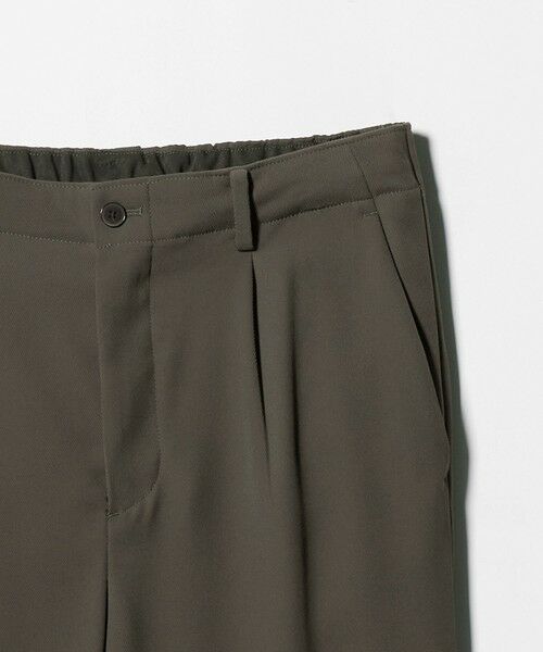 BEAUTY&YOUTH UNITED ARROWS / ビューティー&ユース ユナイテッドアローズ その他パンツ | トリコチン ポリエステル 1プリーツ テーパードパンツ NO.5 セットアップ対応 | 詳細6