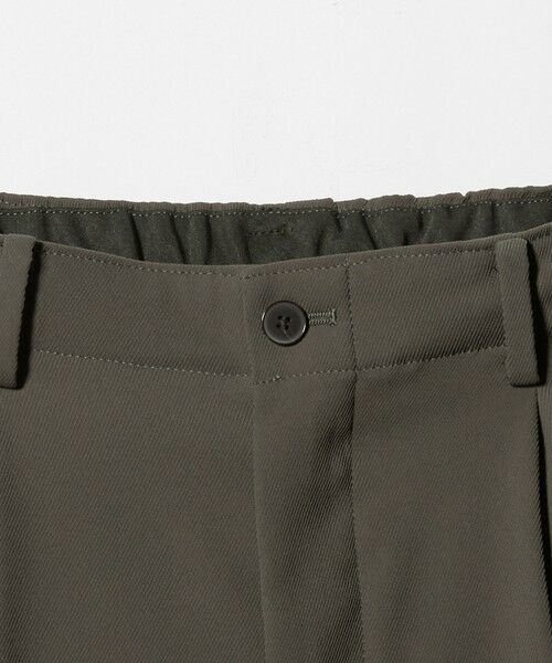 BEAUTY&YOUTH UNITED ARROWS / ビューティー&ユース ユナイテッドアローズ その他パンツ | トリコチン ポリエステル 1プリーツ テーパードパンツ NO.5 セットアップ対応 | 詳細11
