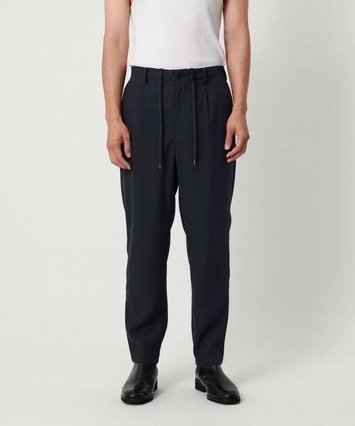 BEAUTY&YOUTH UNITED ARROWS / ビューティー&ユース ユナイテッドアローズ その他パンツ | トリコチン ポリエステル 1プリーツ テーパードパンツ NO.5 セットアップ対応 | 詳細19
