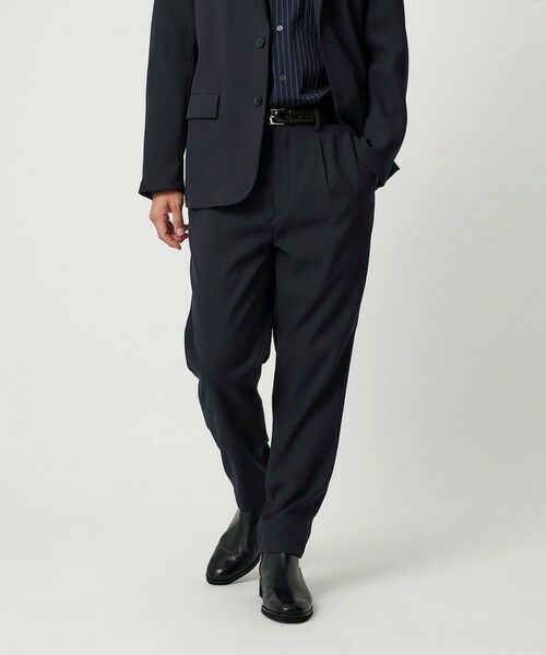 BEAUTY & YOUTH UNITED ARROWS/ビューティー&ユース ユナイテッドアローズ トリコチン ポリエステル 1P テーパードパンツ セットアップ対応可能 NAVY XL BEAUTY & YOUTH UNITED ARROWS/ビューティー&ユース ユナイテッドアローズ トリコチン ポリエステル 1P テーパードパンツ セットアップ対応可能 NAVY XL