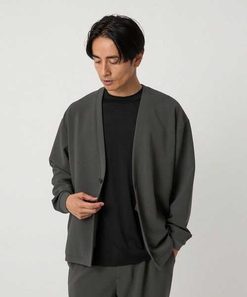 BEAUTY&YOUTH UNITED ARROWS / ビューティー&ユース ユナイテッドアローズ テーラードジャケット | DUAL PACK 2.0 1B V カーディガンジャケット -セットアップ対応 ウォッシャブル マルチ機能- | 詳細17