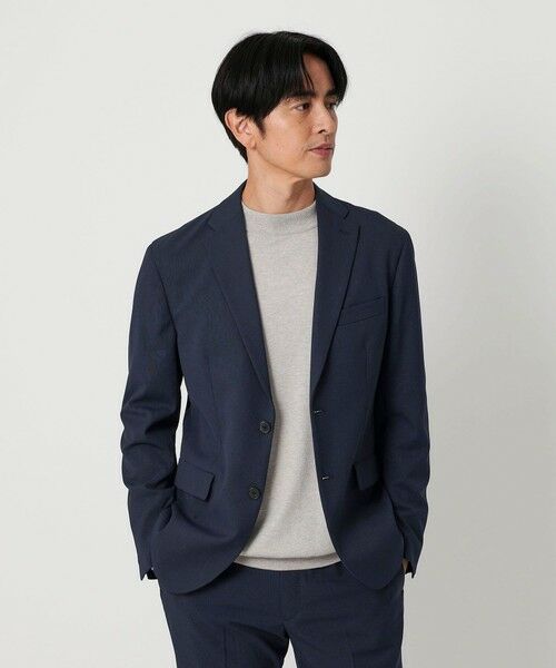 BEAUTY&YOUTH UNITED ARROWS / ビューティー&ユース ユナイテッドアローズ テーラードジャケット | ピンヘッド ポリエステル 2B ジャケット セットアップ対応可能 | 詳細8