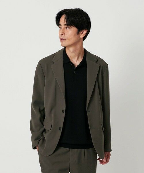 BEAUTY&YOUTH UNITED ARROWS / ビューティー&ユース ユナイテッドアローズ テーラードジャケット | トリコチン ポリエステル 2B コンフォートジャケット セットアップ対応可能 | 詳細1