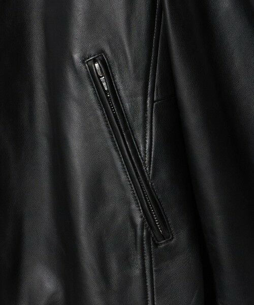 BEAUTY&YOUTH UNITED ARROWS / ビューティー&ユース ユナイテッドアローズ その他アウター | シープレザー シングル ライダース ジャケット | 詳細13