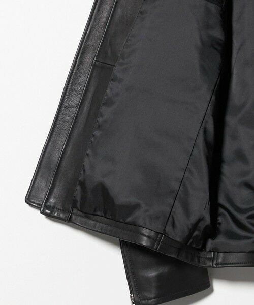 BEAUTY&YOUTH UNITED ARROWS / ビューティー&ユース ユナイテッドアローズ その他アウター | シープレザー シングル ライダース ジャケット | 詳細15