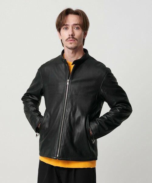 BEAUTY&YOUTH UNITED ARROWS / ビューティー&ユース ユナイテッドアローズ その他アウター | シープレザー シングル ライダース ジャケット | 詳細3