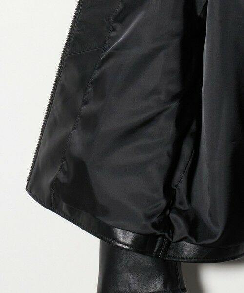 BEAUTY&YOUTH UNITED ARROWS / ビューティー&ユース ユナイテッドアローズ その他アウター | シープレザー ジップ ブルゾン | 詳細14