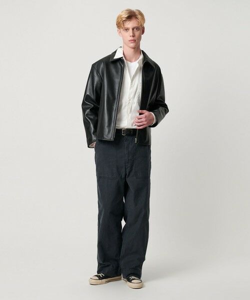 BEAUTY&YOUTH UNITED ARROWS / ビューティー&ユース ユナイテッドアローズ その他アウター | シープレザー ジップ ブルゾン | 詳細3