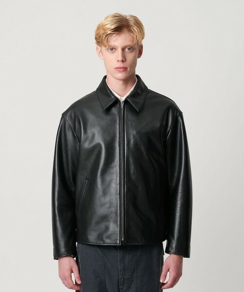 BEAUTY&YOUTH UNITED ARROWS / ビューティー&ユース ユナイテッドアローズ その他アウター | シープレザー ジップ ブルゾン | 詳細5