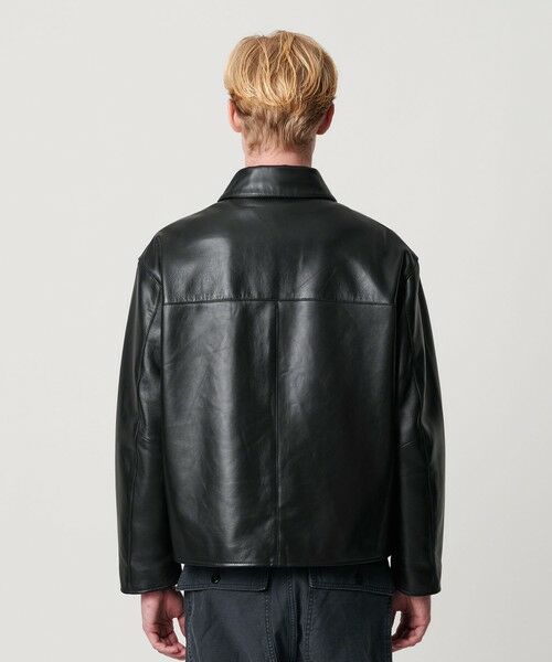 BEAUTY&YOUTH UNITED ARROWS / ビューティー&ユース ユナイテッドアローズ その他アウター | シープレザー ジップ ブルゾン | 詳細7