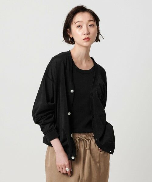 BEAUTY&YOUTH UNITED ARROWS / ビューティー&ユース ユナイテッドアローズ カーディガン・ボレロ | 【WEB限定】シアー カーディガン | 詳細5