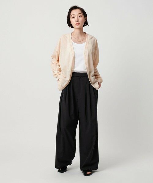 BEAUTY&YOUTH UNITED ARROWS / ビューティー&ユース ユナイテッドアローズ カーディガン・ボレロ | 【WEB限定】シアー カーディガン | 詳細26