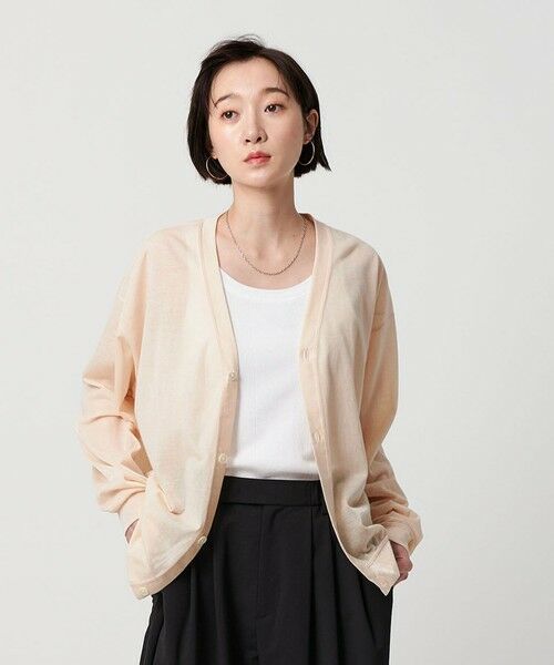 BEAUTY&YOUTH UNITED ARROWS / ビューティー&ユース ユナイテッドアローズ カーディガン・ボレロ | 【WEB限定】シアー カーディガン | 詳細27