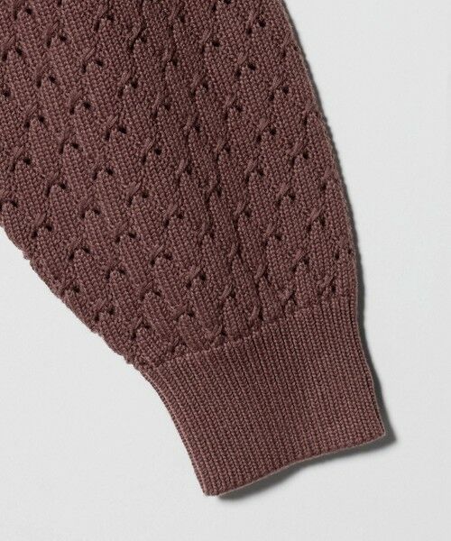 BEAUTY&YOUTH UNITED ARROWS / ビューティー&ユース ユナイテッドアローズ カーディガン・ボレロ | オブリック パターン ポロ ジャケット | 詳細15