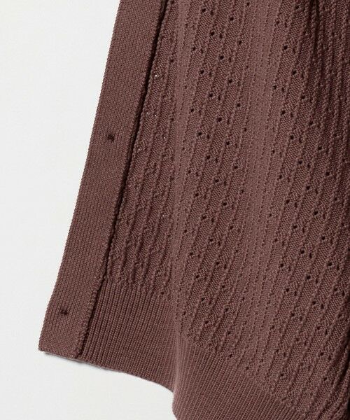 BEAUTY&YOUTH UNITED ARROWS / ビューティー&ユース ユナイテッドアローズ カーディガン・ボレロ | オブリック パターン ポロ ジャケット | 詳細16