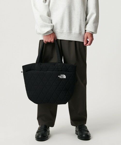 BEAUTY & YOUTH UNITED ARROWS/ビューティー&ユース ユナイテッドアローズ <THE NORTH FACE>ジオフェイス トート バッグ BLACK FREE BEAUTY & YOUTH UNITED ARROWS/ビューティー&ユース ユナイテッドアローズ <THE NORTH FACE>ジオフェイス トート バッグ BLACK FREE