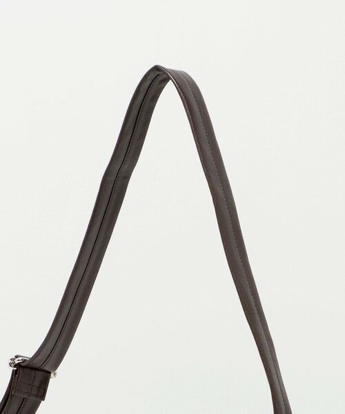 BEAUTY&YOUTH UNITED ARROWS / ビューティー&ユース ユナイテッドアローズ ショルダーバッグ | レザー ムーン ショルダー バッグ | 詳細10