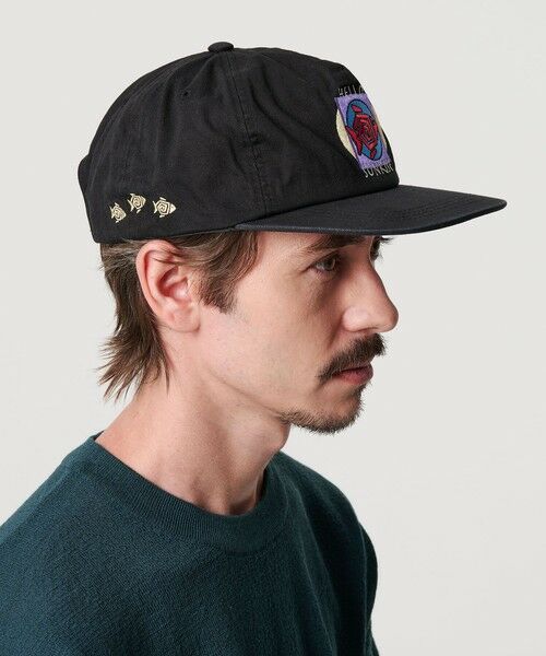 BEAUTY&YOUTH UNITED ARROWS / ビューティー&ユース ユナイテッドアローズ キャップ | ＜HELLO SUNRISE＞フィッシュ ロゴ リラックス フィット 5パネル キャップ | 詳細1