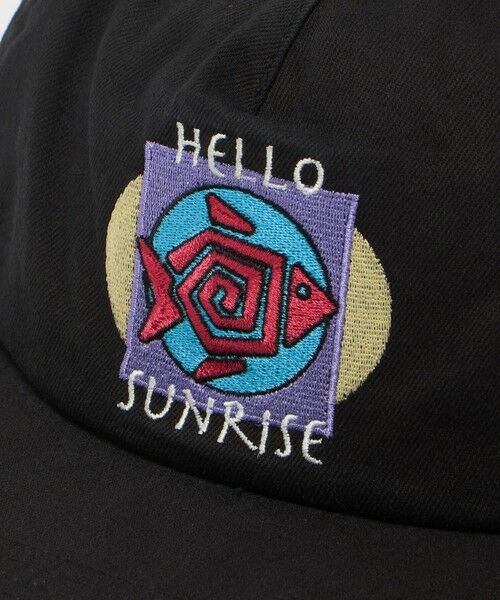 BEAUTY&YOUTH UNITED ARROWS / ビューティー&ユース ユナイテッドアローズ キャップ | ＜HELLO SUNRISE＞フィッシュ ロゴ リラックス フィット 5パネル キャップ | 詳細4