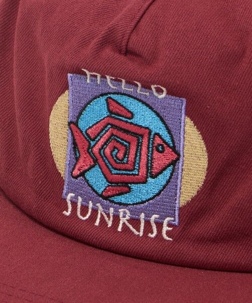 BEAUTY&YOUTH UNITED ARROWS / ビューティー&ユース ユナイテッドアローズ キャップ | ＜HELLO SUNRISE＞フィッシュ ロゴ リラックス フィット 5パネル キャップ | 詳細14