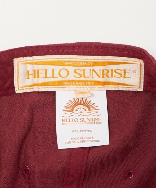 BEAUTY&YOUTH UNITED ARROWS / ビューティー&ユース ユナイテッドアローズ キャップ | ＜HELLO SUNRISE＞フィッシュ ロゴ リラックス フィット 5パネル キャップ | 詳細16