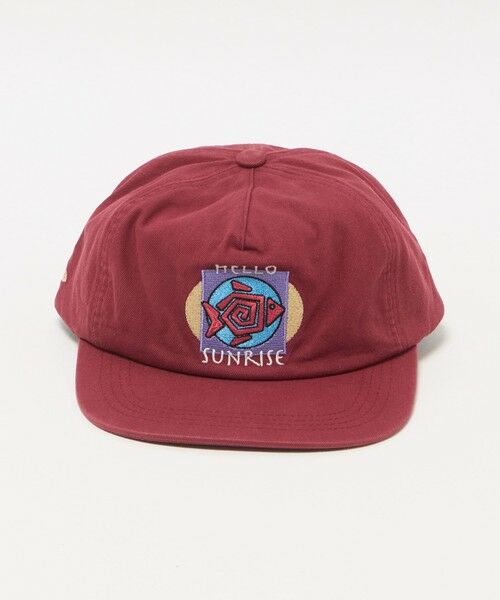 BEAUTY&YOUTH UNITED ARROWS / ビューティー&ユース ユナイテッドアローズ キャップ | ＜HELLO SUNRISE＞フィッシュ ロゴ リラックス フィット 5パネル キャップ | 詳細7