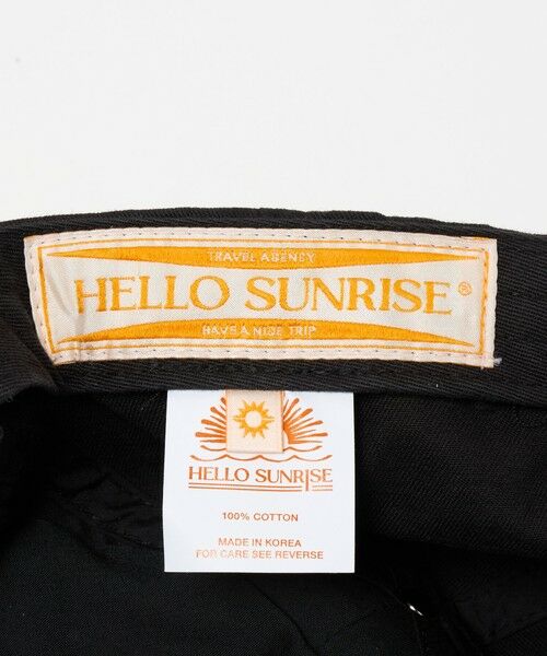 BEAUTY&YOUTH UNITED ARROWS / ビューティー&ユース ユナイテッドアローズ キャップ | ＜HELLO SUNRISE＞ボルケーノ ロゴ 6パネル キャップ | 詳細10