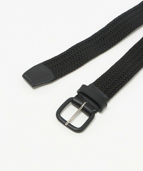 BEAUTY&YOUTH UNITED ARROWS / ビューティー&ユース ユナイテッドアローズ ベルト・サスペンダー | ゴム メッシュ ベルト 30mm | 詳細4