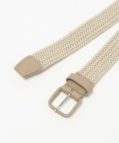 BEAUTY&YOUTH UNITED ARROWS / ビューティー&ユース ユナイテッドアローズ ベルト・サスペンダー | ゴム メッシュ ベルト 30mm | 詳細8