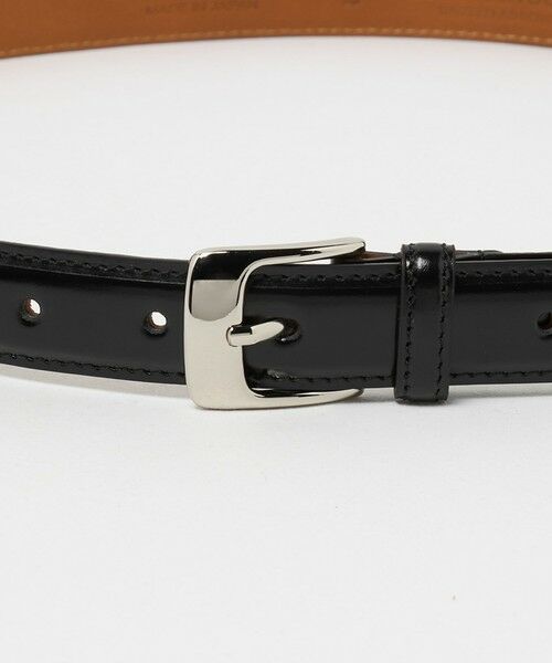 BEAUTY&YOUTH UNITED ARROWS / ビューティー&ユース ユナイテッドアローズ ベルト・サスペンダー | モダン レザー ベルト25mm Made in Japan | 詳細3