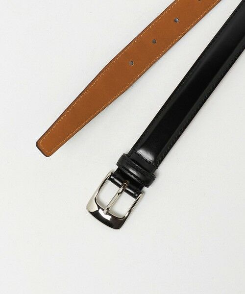 BEAUTY&YOUTH UNITED ARROWS / ビューティー&ユース ユナイテッドアローズ ベルト・サスペンダー | モダン レザー ベルト25mm Made in Japan | 詳細4