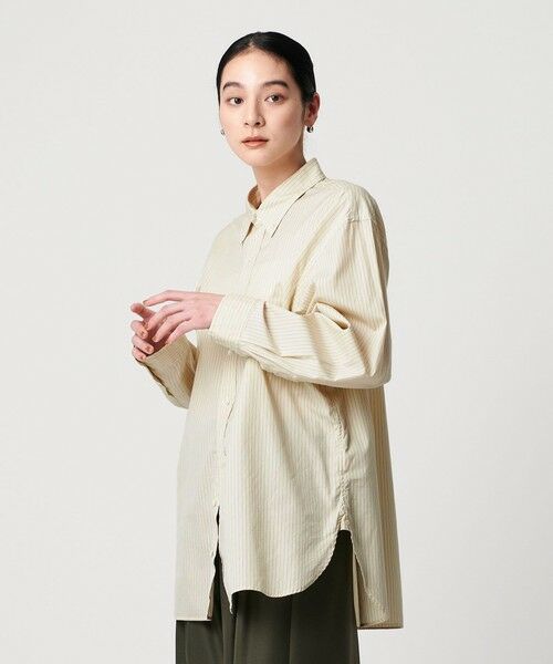 BEAUTY&YOUTH UNITED ARROWS / ビューティー&ユース ユナイテッドアローズ シャツ・ブラウス | コットン ストライプビッグシャツ | 詳細2