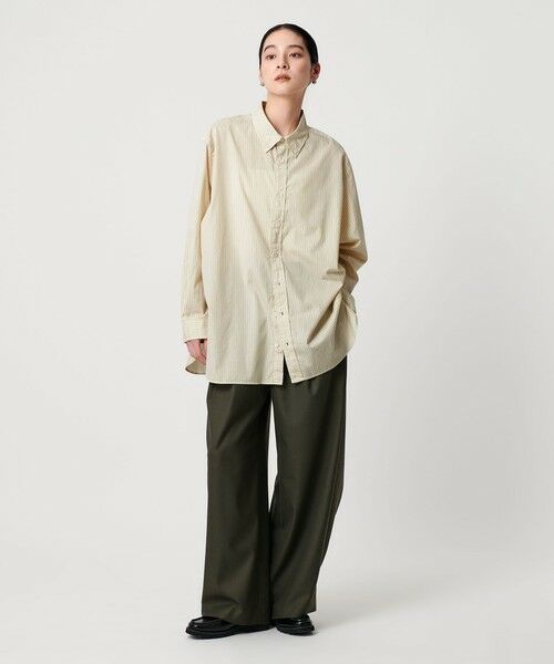 BEAUTY&YOUTH UNITED ARROWS / ビューティー&ユース ユナイテッドアローズ シャツ・ブラウス | コットン ストライプビッグシャツ | 詳細3