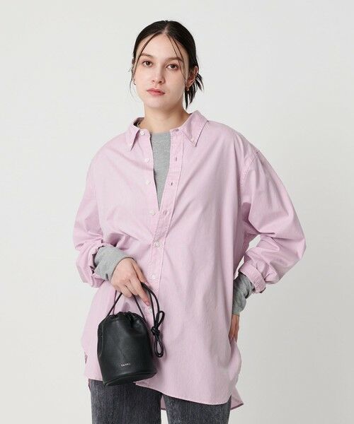 BEAUTY&YOUTH UNITED ARROWS / ビューティー&ユース ユナイテッドアローズ シャツ・ブラウス | コットン ストライプビッグシャツ | 詳細12