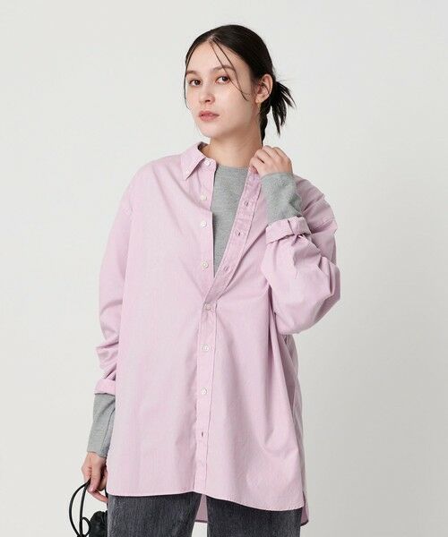 BEAUTY&YOUTH UNITED ARROWS / ビューティー&ユース ユナイテッドアローズ シャツ・ブラウス | コットン ストライプビッグシャツ | 詳細13