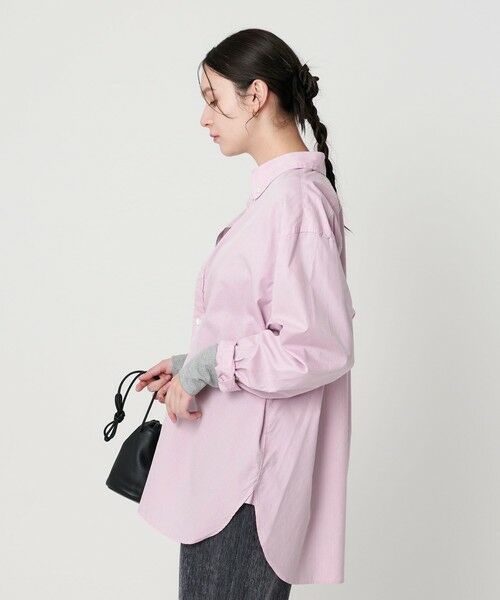 BEAUTY&YOUTH UNITED ARROWS / ビューティー&ユース ユナイテッドアローズ シャツ・ブラウス | コットン ストライプビッグシャツ | 詳細14