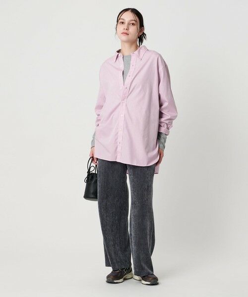 BEAUTY&YOUTH UNITED ARROWS / ビューティー&ユース ユナイテッドアローズ シャツ・ブラウス | コットン ストライプビッグシャツ | 詳細15