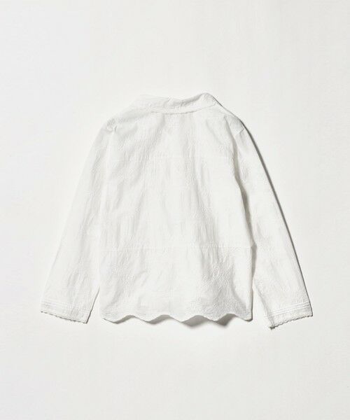 BEAUTY&YOUTH UNITED ARROWS / ビューティー&ユース ユナイテッドアローズ シャツ・ブラウス | エンブロイダリー オープンカラーシャツ | 詳細10