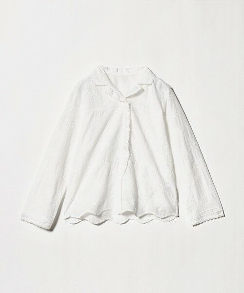 BEAUTY&YOUTH UNITED ARROWS / ビューティー&ユース ユナイテッドアローズ シャツ・ブラウス | エンブロイダリー オープンカラーシャツ | 詳細9