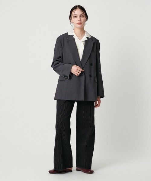 BEAUTY&YOUTH UNITED ARROWS / ビューティー&ユース ユナイテッドアローズ シャツ・ブラウス | エンブロイダリー オープンカラーシャツ | 詳細5