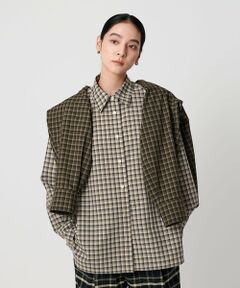 BEAUTY&YOUTH UNITED ARROWS / ビューティー&ユース ユナイテッドアローズ シャツ・ブラウス | ポリエステルウール ローンチェックシャツ