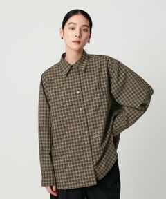 BEAUTY&YOUTH UNITED ARROWS / ビューティー&ユース ユナイテッドアローズ シャツ・ブラウス | ポリエステルウール ローンチェックシャツ