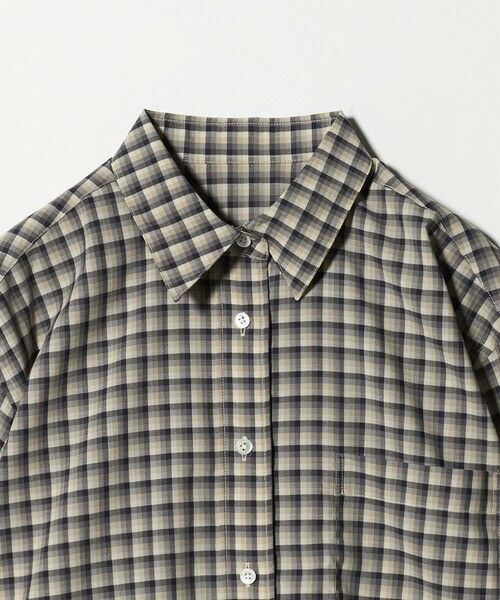 BEAUTY&YOUTH UNITED ARROWS / ビューティー&ユース ユナイテッドアローズ シャツ・ブラウス | ポリエステルウール ローンチェックシャツ | 詳細8